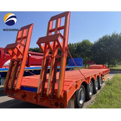 9.0-22.5 Rem 3 eixo 60T caminhão semirreboque para equipamento pesado