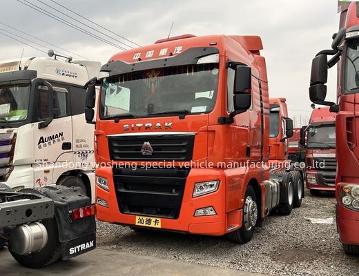 SINOTRUK Usado SITRAK G7 480hp AMT caixa de velocidades 6x4 tipo disco travão 10 rodas caminhão cabeça tractor trailer