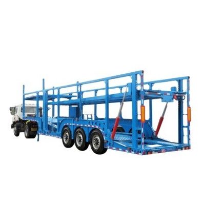 Clientes Opcional 3 eixos Car Car Carrier Semi-trailer para transporte de veículos de 6-10 carros
