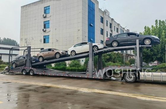 6-10 Unidades Automóvel de dois andares Trailers de caminhões Melhor escolha para transporte de automóveis