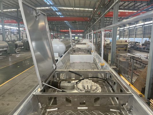 Projeto 15000L 60000L 2/3/4 eixos óleo combustível gasolina/querosene/tanque de diesel semi-reboque