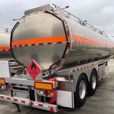 Projeto 15000L 60000L 2/3/4 eixos óleo combustível gasolina/querosene/tanque de diesel semi-reboque