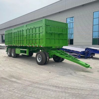 Requisito do cliente Reboque completo com 2 eixos 20FT