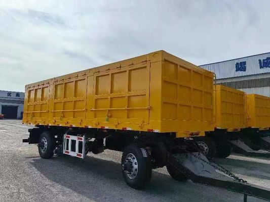 Requisito do cliente Reboque completo com 2 eixos 20FT