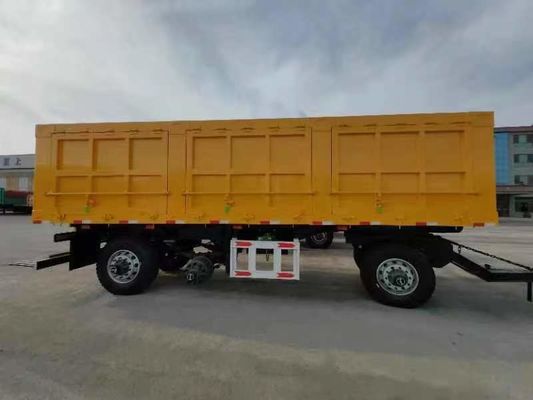 Requisito do cliente Reboque completo com 2 eixos 20FT