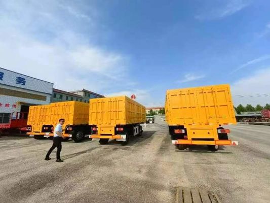 Requisito do cliente Reboque completo com 2 eixos 20FT