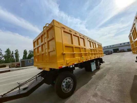 Requisito do cliente Reboque completo com 2 eixos 20FT