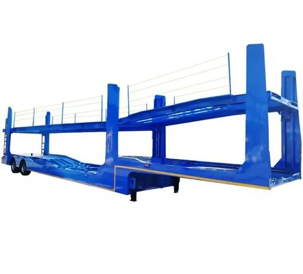 Reboque de transporte de veículos de dois andares para transporte de veículos Semi-reboque produzido pela Wosheng