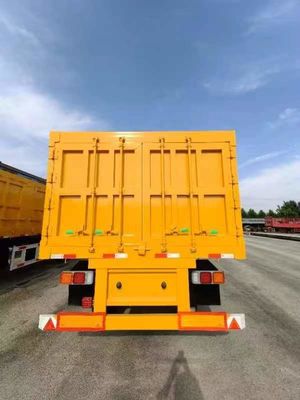 WOSHENG 2 eixos Transporte de carga Trailers completos com barra de tração e solicitação do cliente