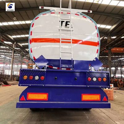 2000L 60000L 3 eixos tanque de combustível gasolina / querosene / tanque de diesel semi-reboque