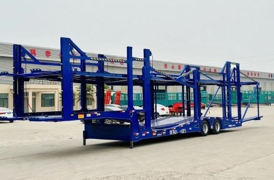 Top Popular 2-3 Axel 8-10 Localização Carrier Semi-trailer com carga útil máxima 60000 kg