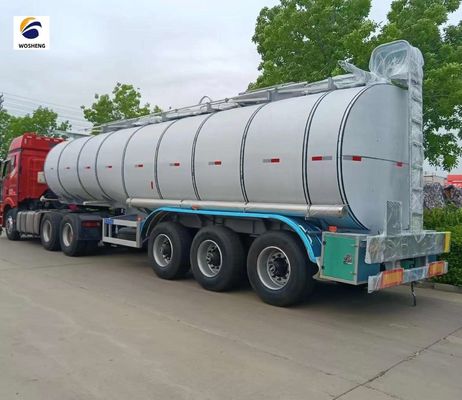 Customizado 20CBM 60CBM 3 eixos tanque de combustível gasolina / querosene / tanque de diesel semi-reboque
