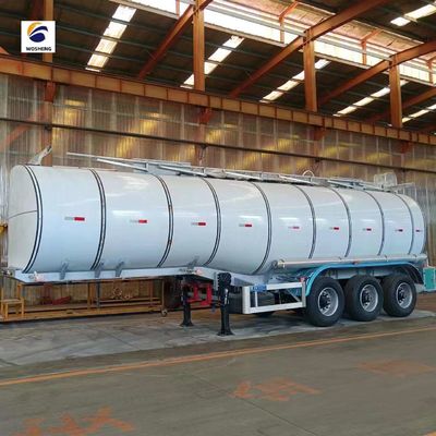 Customizado 20CBM 60CBM 3 eixos tanque de combustível gasolina / querosene / tanque de diesel semi-reboque