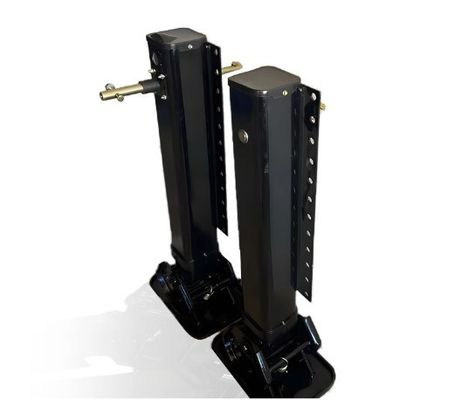Wosheng Peças de semi-reboque de 28 toneladas Pernas de suporte do trem de pouso para reboques de aço