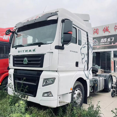 Sitrak G7W 4x2 6x4 Euro6 Diesel Tractor Truck com suspensão pneumática e transmissão manual