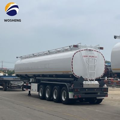 Carga útil máxima 60 toneladas 3 eixos 42 45 50 CBM Transportador de cimento a granel