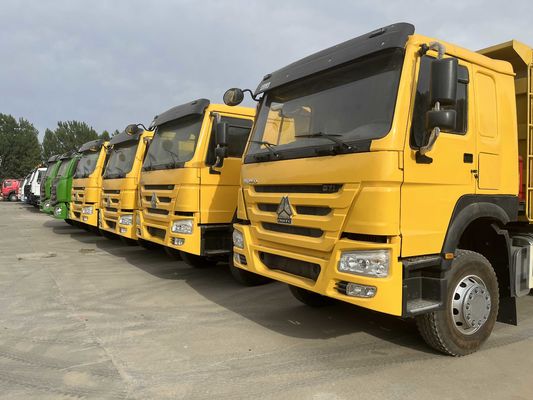 Sinotruck Howo 3/4 eixos 6x4 4x2 8X4 371HP 375HP camião de descarga de cilindros hidráulicos