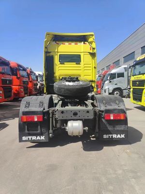 4X2 6X4 Caminhões-retratores Sinotruk Sitract usados com transmissão manual ou automática