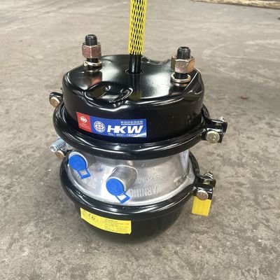 Tipo de travão de mola de aço T3030 T2424 Câmara de travão de ar selada de carga pesada