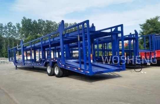 Carga útil máxima 30000 kg Transporte de veículos automóveis personalizáveis Semi-reboque para SUV MPV ORV Transport