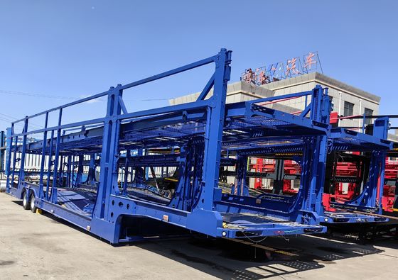 Carga útil máxima 30000 kg Transporte de veículos automóveis personalizáveis Semi-reboque para SUV MPV ORV Transport