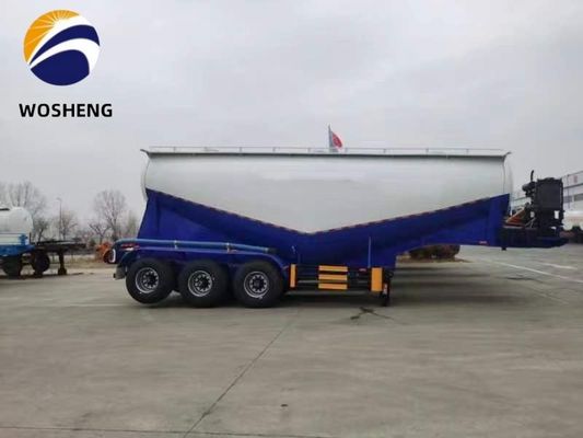3 eixos 45-60cbm Cimento Tanker Semi-reboque com motor Diesel Deutz/Huafeng/Weichai