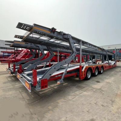 8.25x22.5 Fio de aço de dois andares porta-carros semi-reboque para veículos personalizados