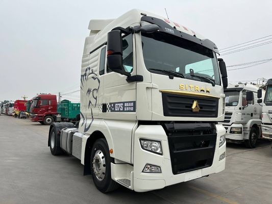 SITRAK G7 de segunda mão de 480 cv caixa de velocidades AMT 6x4 tipo travão de disco cabeça de caminhão reboque de trator
