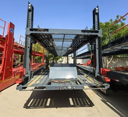 8.25x22.5 Fio de aço de dois andares porta-carros semi-reboque para veículos personalizados