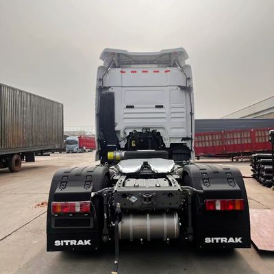 Caminhão de cabeça de tractor usado Rhd Sinotruk Sitrak Caminhão de tractor com capacidade de motor 8L