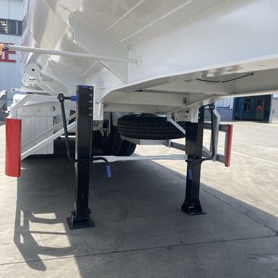20000-50000 Litros 3 eixos Transportador de combustível de óleo cisterna Semi-reboque com e inferior