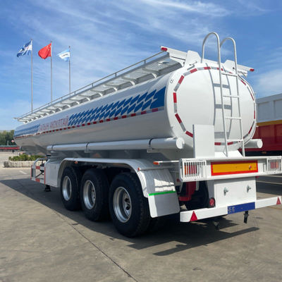 3 eixos Estabilidade de aço carbono liga de alumínio aço inoxidável petroleiro semi-reboque com Nice
