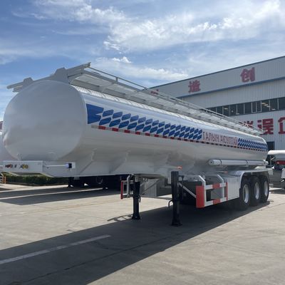 3 eixos Estabilidade de aço carbono liga de alumínio aço inoxidável petroleiro semi-reboque com Nice