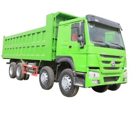 Vendas garantidas de segunda mão 6*4 8*4 HOWO Caminhão de descarga usado para construção de transportes