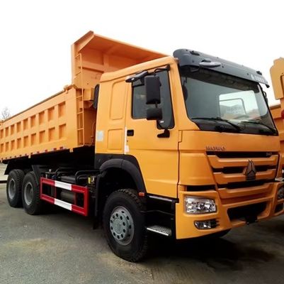 Vendas garantidas de segunda mão 6*4 8*4 HOWO Caminhão de descarga usado para construção de transportes