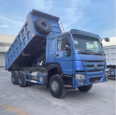 Vendas garantidas de segunda mão 6*4 8*4 HOWO Caminhão de descarga usado para construção de transportes