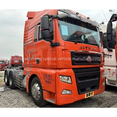 4 6L Capacidade do motor Usados caminhões tractor leve para o transporte suave e fácil