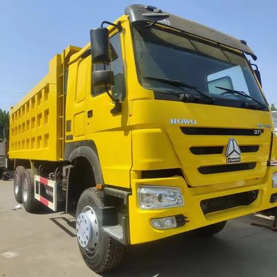 HOWO 371 Capacidade 6X4/8X4 Caminhão de descarga para mineração sem controle de cruzeiro