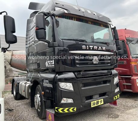 Howo Trator Trucks 540 HP T7H 6x4 com sistema multimídia e 2 números de mudança para trás