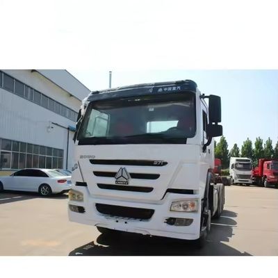 Transmissão manual Sinotruk HOWO 371hp 6*4 caminhão de cabeça de tractor com janela automática