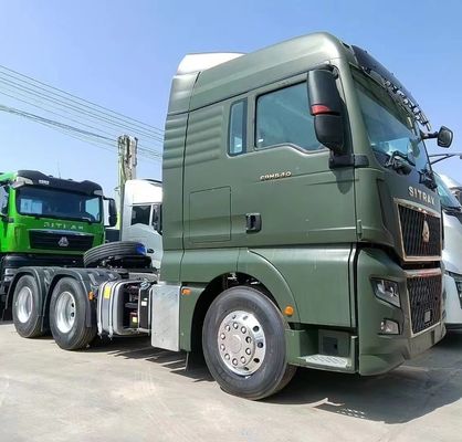 Usado Sinotruk Sitrak C9H 6X4 540HP Man Direito Direito Euro6 Automático Tractor Trailer