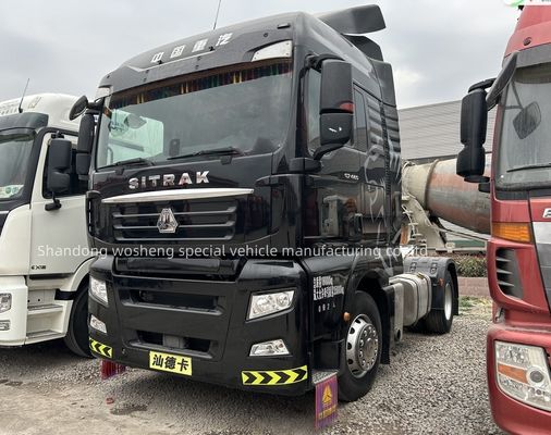 Aço fabricado Sinotruk Sitrak C7H 480hp-540hp 16 AMT engrenagem diesel EURO 6 trator cabeça de caminhão 6x4 trator