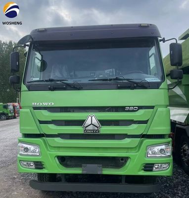 Segmento de caminhão pesado 6X4 caminhão de cabeça de tractor com direção esquerda usado Howo 380 6X6