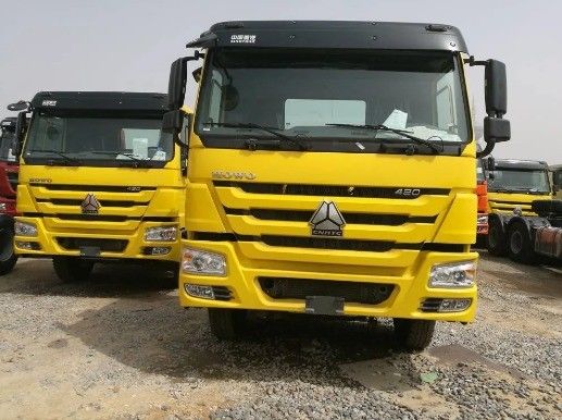 Segmento de caminhão pesado Sinotruk Howo Usado Dump Trailer Tractor Head 4x2 6x4 Euro 5/6