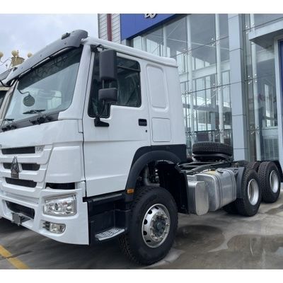 Alta potência 480/540hp Howo 375 380 camião pesado usado Dump trailer cabeça de tractor 6x4