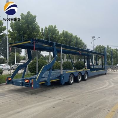 3 eixos de carregador de automóveis de piso duplo, semi-camião, reboque para transporte de SUV/ORV/CUV/MPV
