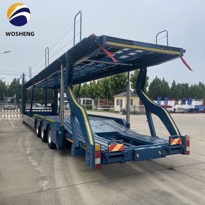 3 eixos de carregador de automóveis de piso duplo, semi-camião, reboque para transporte de SUV/ORV/CUV/MPV