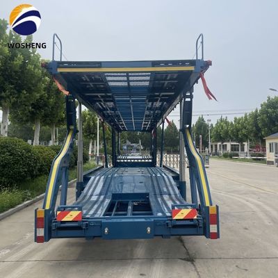 Reboque de camião de dois andares de alta capacidade para transporte de veículos pesados