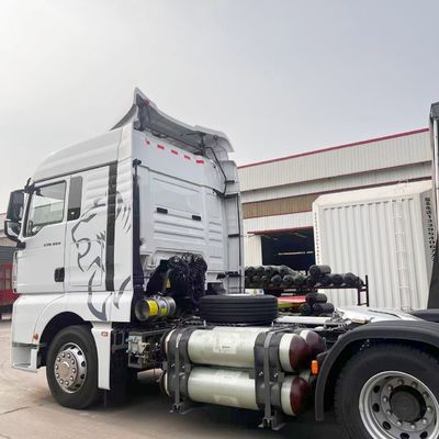 Caminhão Sinotruck Sitrak Usado de cadeira de fila dupla Caminhões de trator Sitrak com motor C7H C9H de 430 cv no melhor dos casos