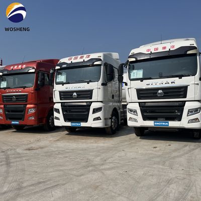 Direção esquerda Sinotruck Sitrak Usados caminhões tractor com câmara de ar para as suas necessidades